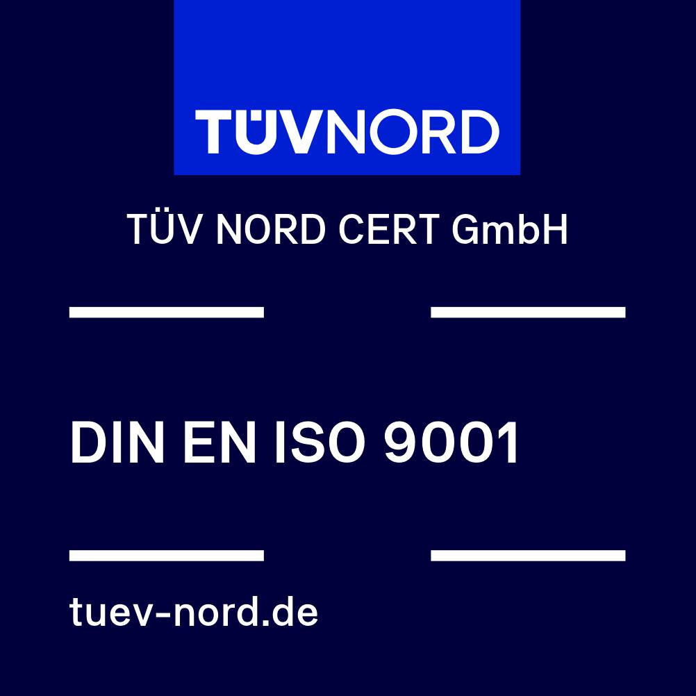 TÜV Süd Zeritifizierung